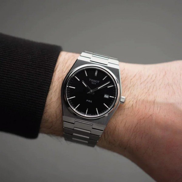 TISSOT PRX POWER METRIC TOP PRIMIUM QUILTY WATCH