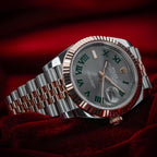 Role_x Oyster Perpetual Date Just Automatic Copper