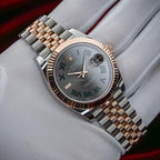 Role_x Oyster Perpetual Date Just Automatic Copper
