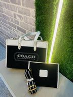 Coach Field Tote 30 Authenic Black(LB)
