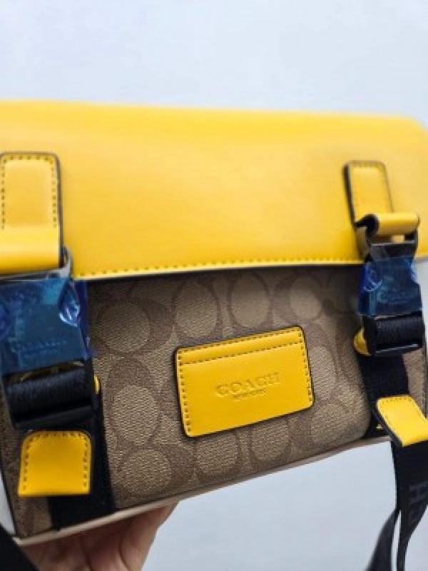 Coach_Track_Crossbody_In_Signature_Canvas_With_Dust_Bag_1680_White_Yellow(LB)