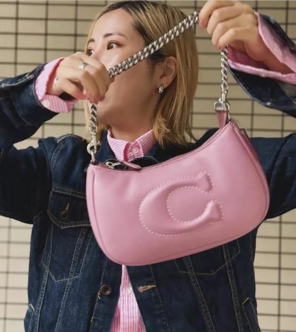 Coach_GB_Teri_Shoulder_Bag_With_Signature_Quilting_With_OG_Box_&_Dust_Bag_(CA548_Pink)(LB)