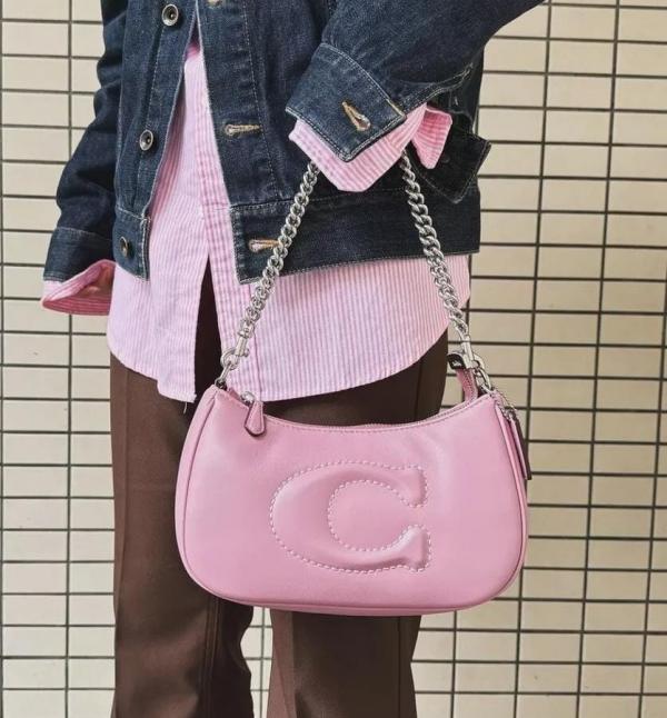 Coach_GB_Teri_Shoulder_Bag_With_Signature_Quilting_With_OG_Box_&_Dust_Bag_(CA548_Pink)(LB)