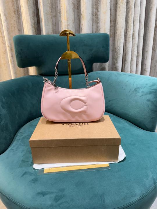 Coach_GB_Teri_Shoulder_Bag_With_Signature_Quilting_With_OG_Box_&_Dust_Bag_(CA548_Pink)(LB)