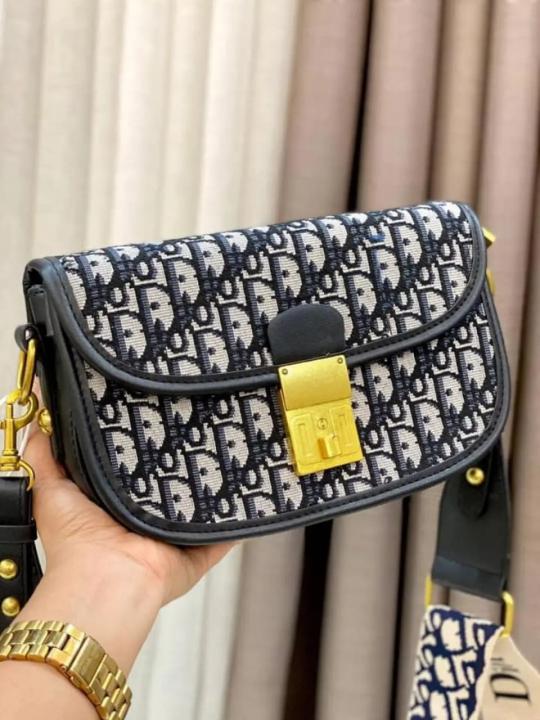 Christian_Dior_Oblique_Monogram_Bag_With_Bill_OG_Box_&_Dust_Bag_78806_Black(LB)
