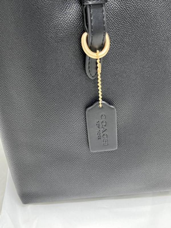 Coach_Mollie_Tote_Signature_Bag_Premium_Quality_With_Dust_Bag_Black(LB)