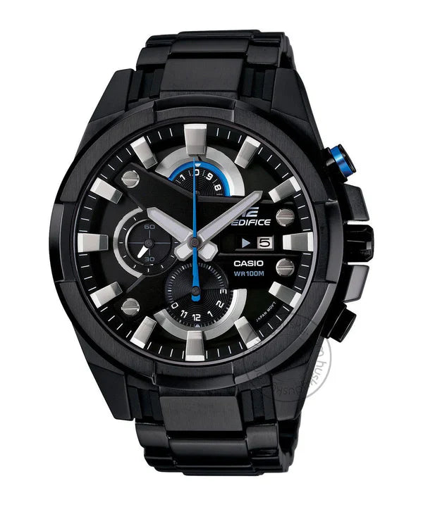 Casio Edifice Chronograph Black Dial Stainless Steel Men's watch
