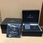 Hublot Silver Grey Automatic Metal Watch