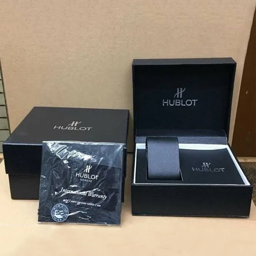 Hublot Black Leather Belt Watch A