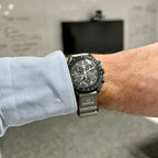 Swatch x Omega Black Dial/Gray Strap Bioceramic Moonswatch Mission to Mercury OG-1021