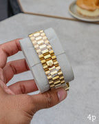 Day Date Gold White