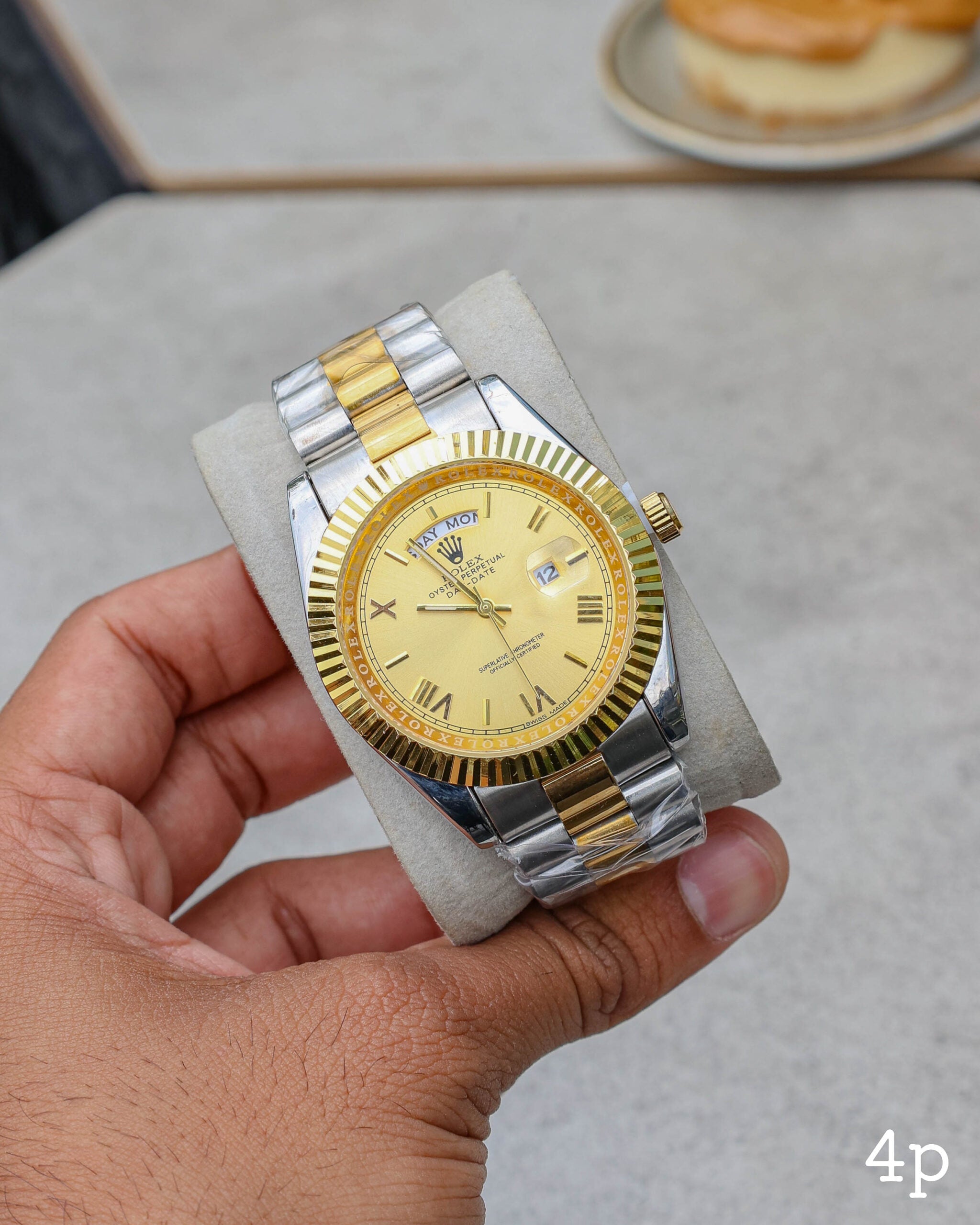 Day-Date Silver Gold