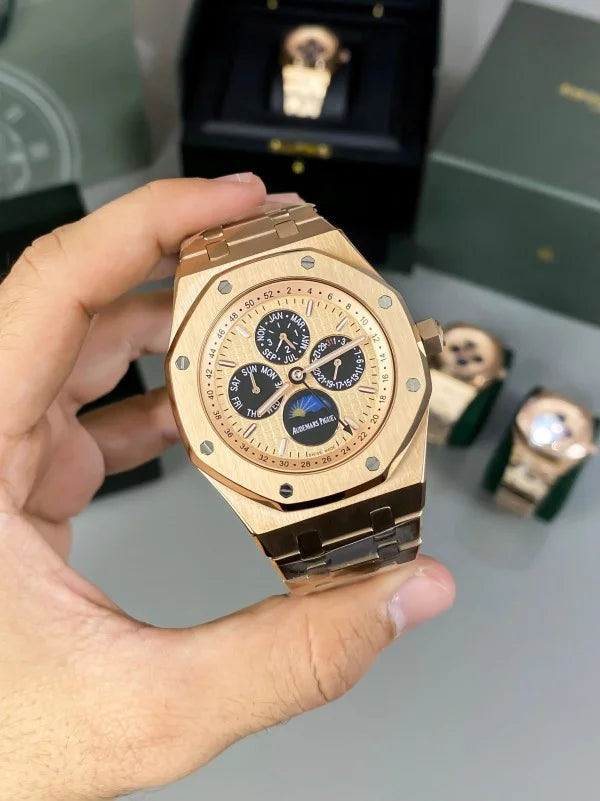 Audemars Piguet Royal Oak Perpatual Calendar Rose Gold 41MM – Limited Edition