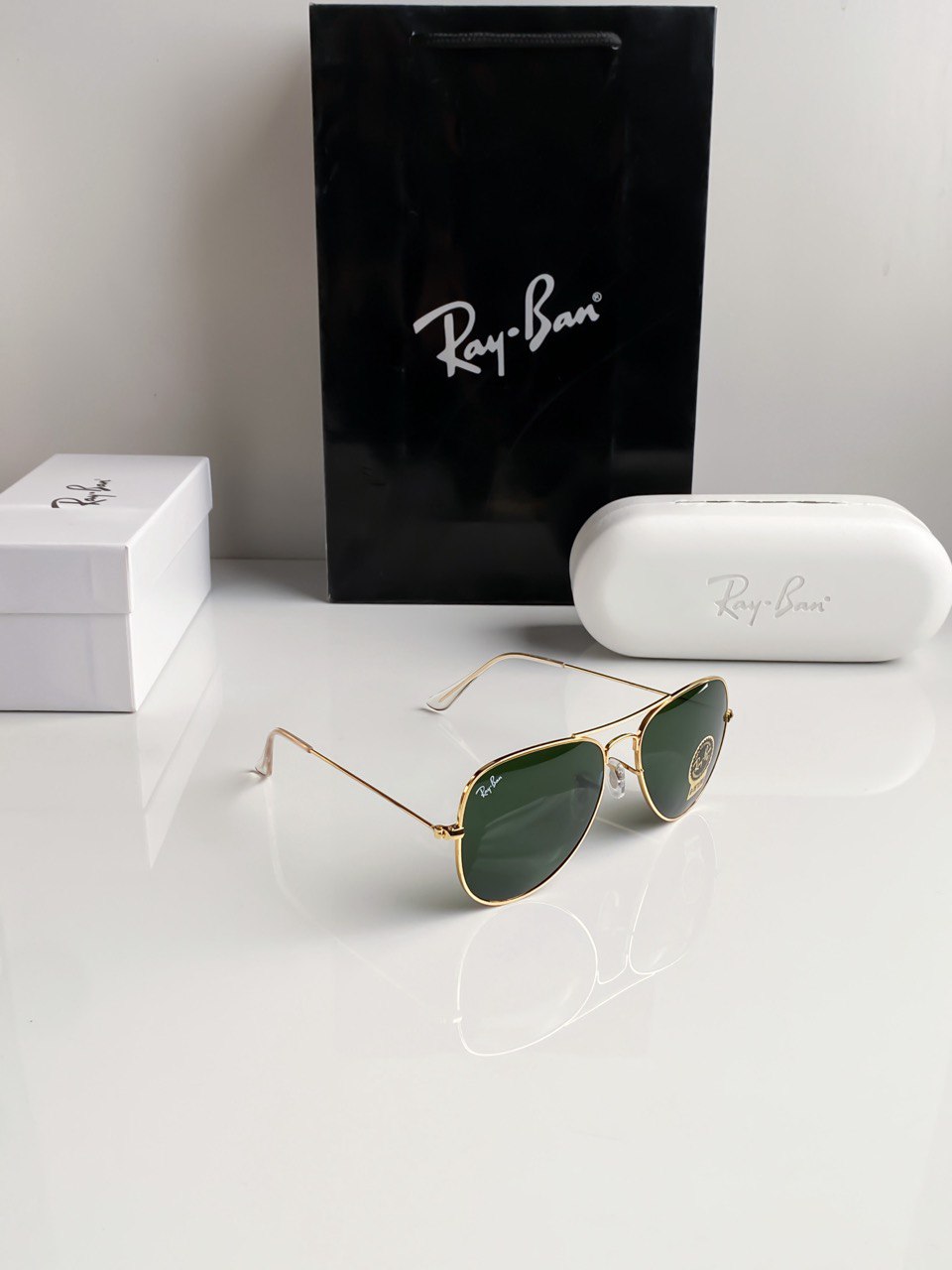 Aviator Gold Green Ultimate Luxury Shade