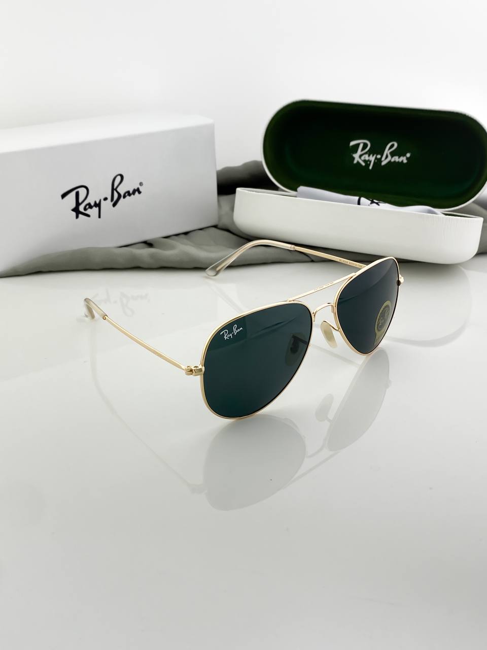 Rayban Gold Black Ultimate Luxury Shade 1122