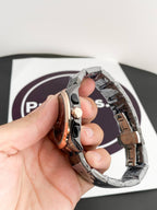 BLACK GOLD METAL CHAIN WATCH  TW1853