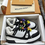 Trainer Maxi Black White
