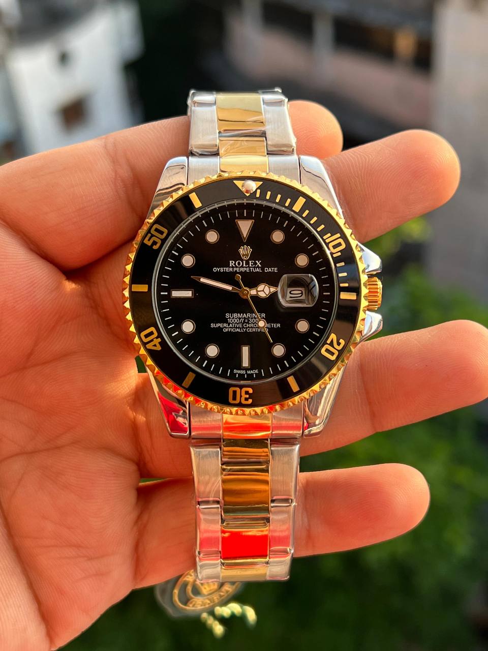 Submariner Gold Black  Watch RW0321
