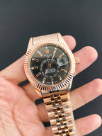 Rose Gold Black Celebrity Edition watch RW0321