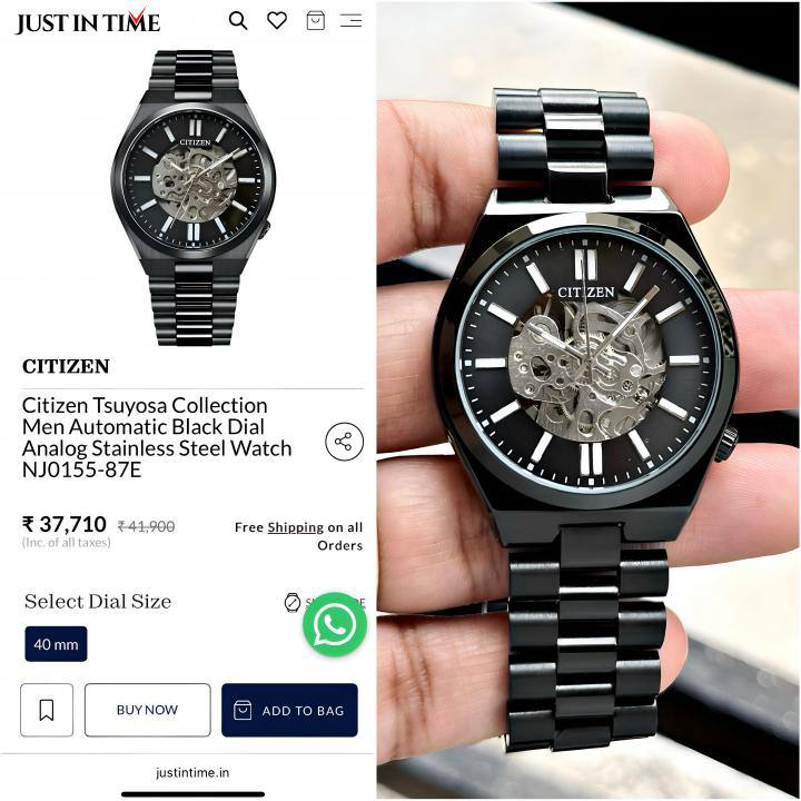 Citizen Open Heart Watch RW0321