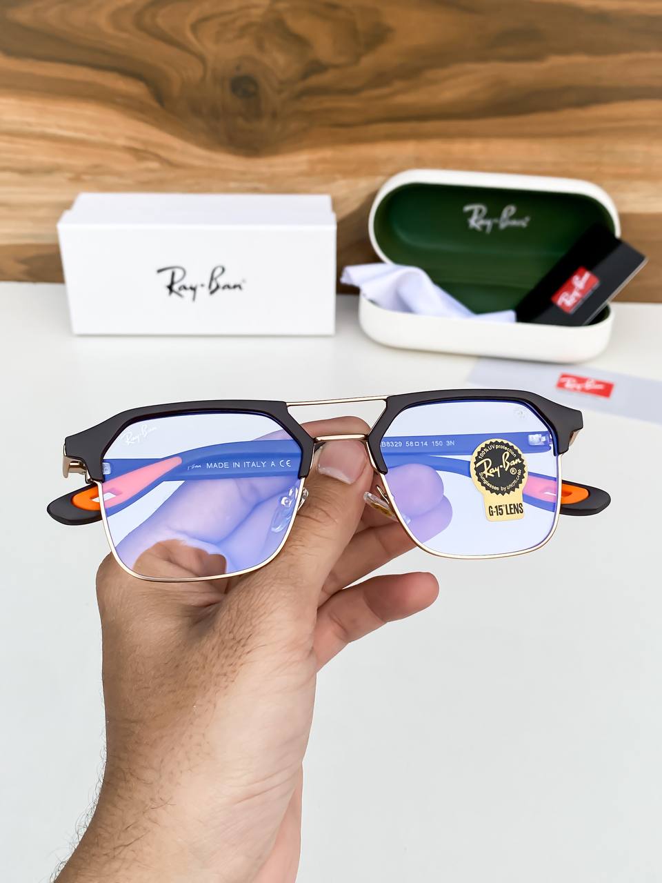 Raybann 04 Frame 8329 Ultimate Luxury Shade