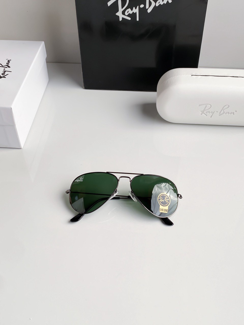 Aviator Black Green Ultimate Luxury Shade