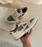 Jordan 1 Low X Travis Scott Reverse Mocha