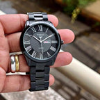 Carson Black Chain Watch