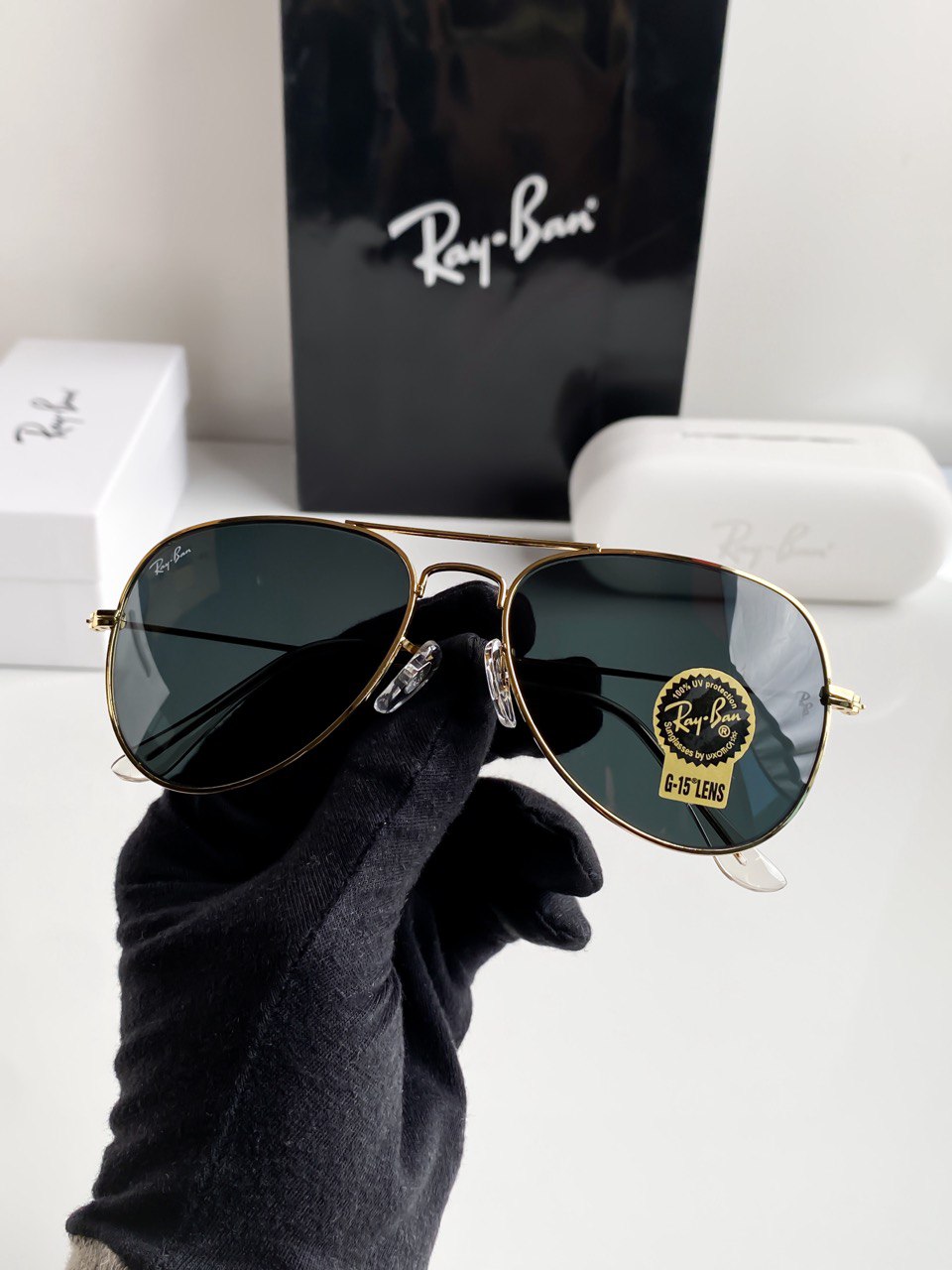 Aviator Gold Black Ultimate Luxury Shade