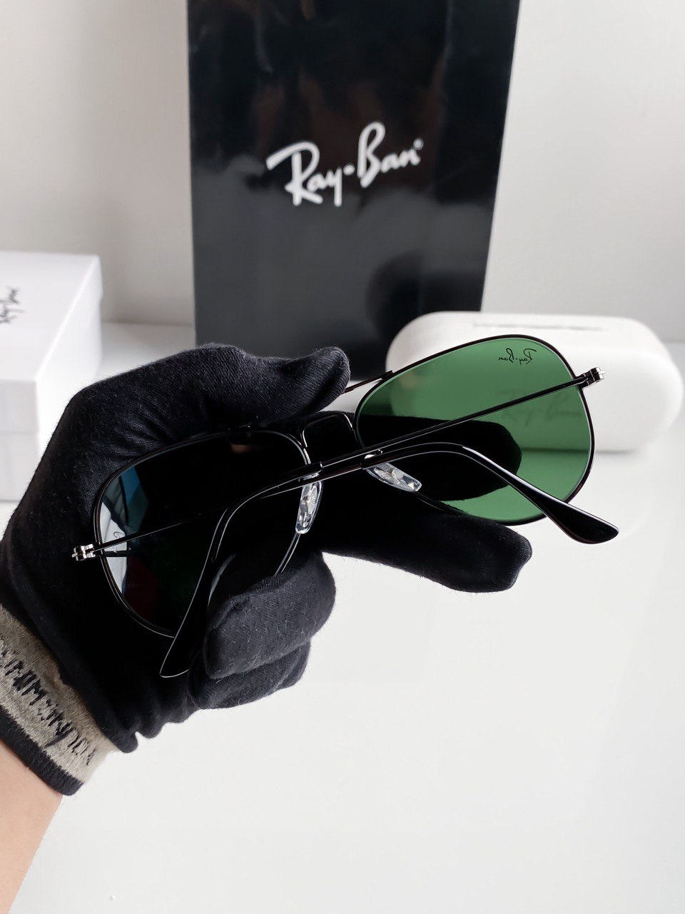 Aviator Black Green Ultimate Luxury Shade