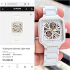 Rado True Square Automatic Ceramic Watch