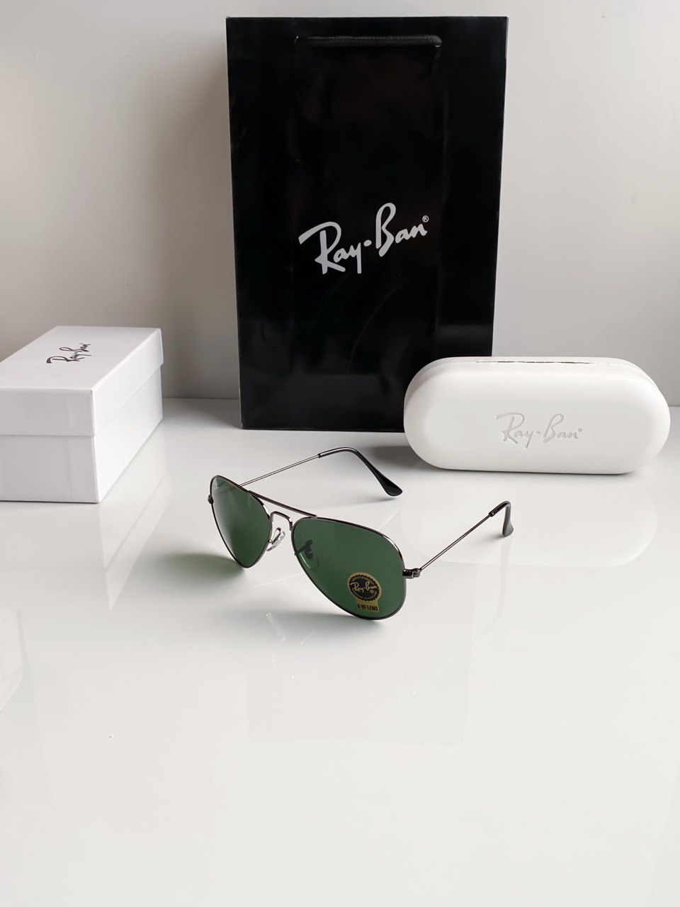 Aviator Black Green Ultimate Luxury Shade