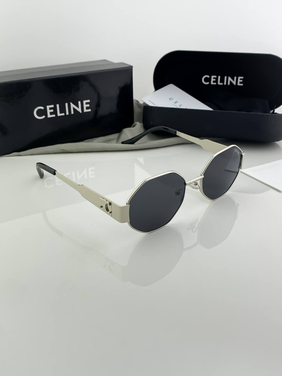 Celine Silver Black Ultimate Luxury Shade