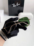 Aviator Gold Green Ultimate Luxury Shade