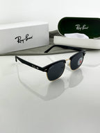 Rayban Club Master Gold Black Ultimate Luxury Shade