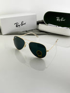 Rayban Gold Black Ultimate Luxury Shade 1122