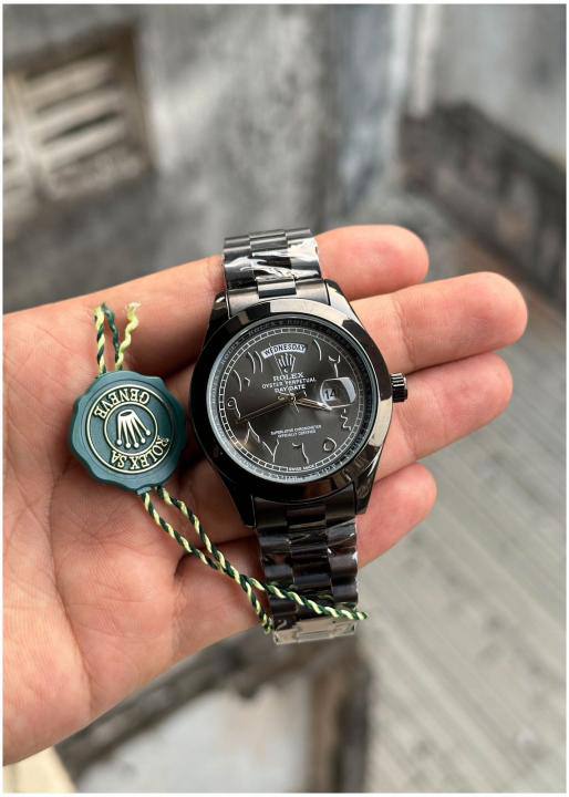 Day Date Arabic Black Watch RW0321